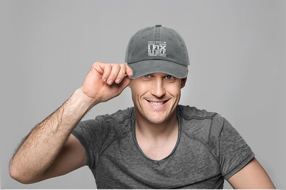 Cappello papà uomo cotone lavato berretto baseball maglia regolabile in