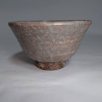 Amazon.co.jp: 渡辺栄泉 萩茶碗 共箱萩焼 抹茶茶碗 茶道具