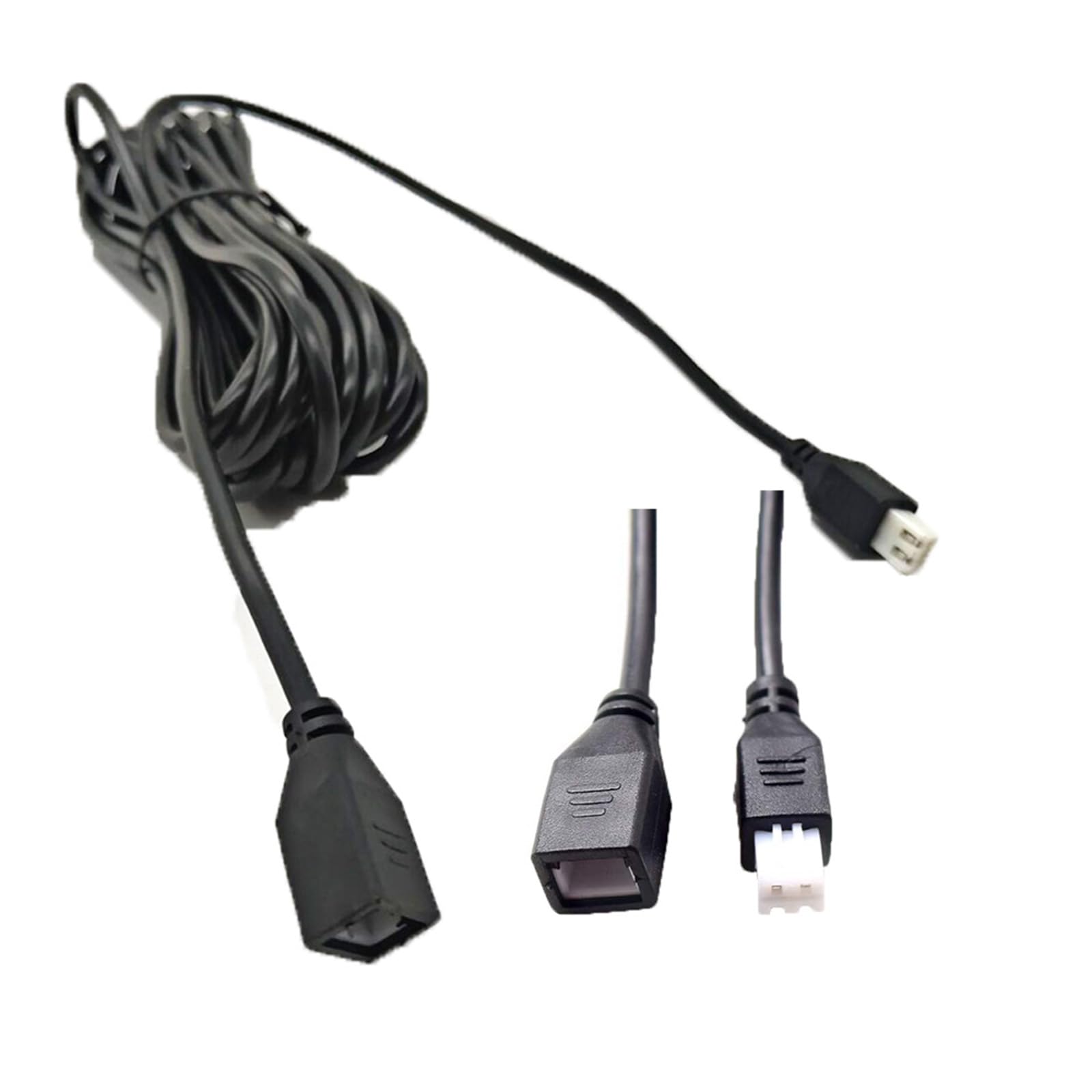 Câble Extension Radar Recul 4,5M 2 Broches EMagTech - Rallonge Capteur Stationnement Voiture