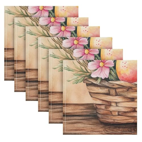 Servilletas de Tela ALAZA Set 6 20 x 20 Pulgadas miniatura 6