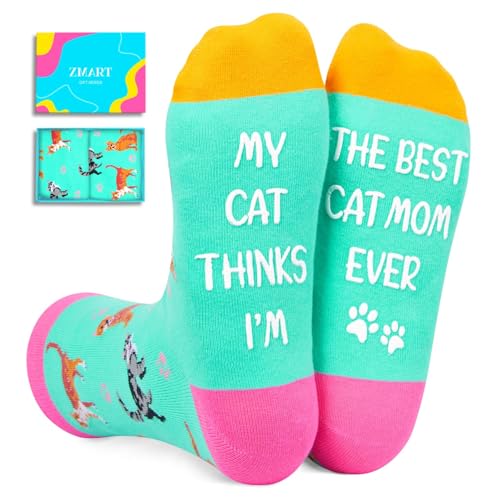 Zmart Cat Lover Gifts for Women - Funny Novelty Animal