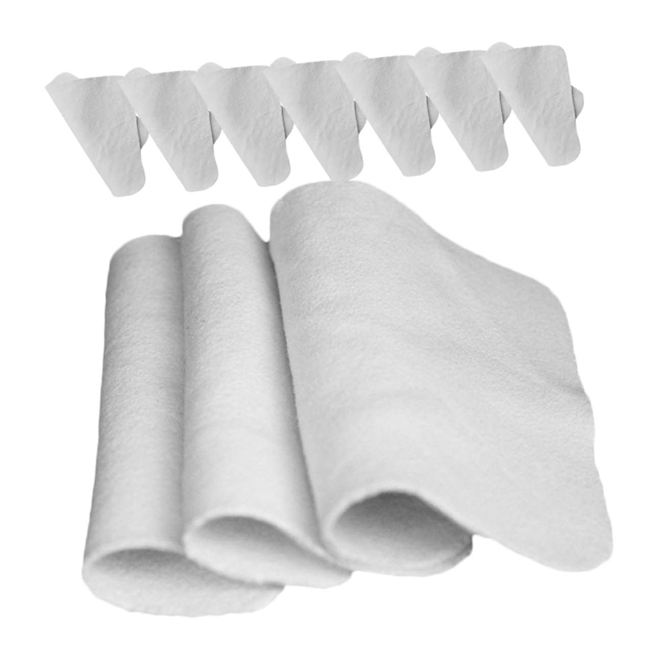 SHERCHPRY Panno Ultra Detergente Kit di Pulizia Salviette Umidificate Salviette Gettabili Detergente per Gioielli Collane di Perle Detergente per Oro Pendenti Gemme Spolverini per La