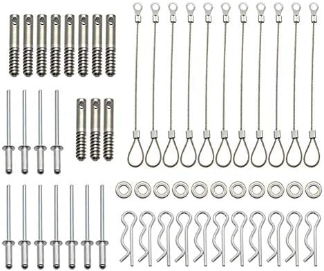 AUTOVIC For Can Am Macverick X3 2017-2020 Clutch Cover Pin Kit Easy Belt Quick Release Belt Pin Kit Set