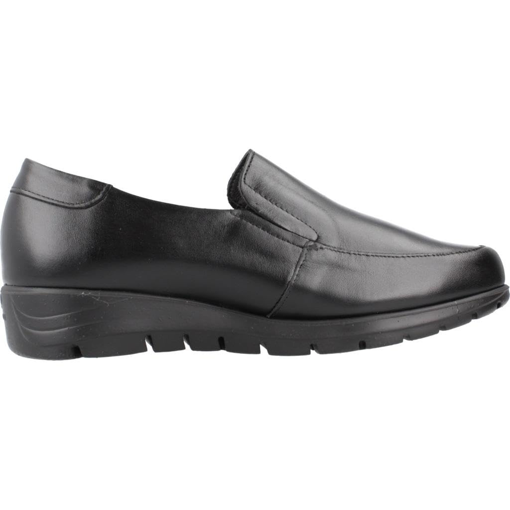 PITILLOS Mocasín Piel cómodo Mujer Pit 107 Negro