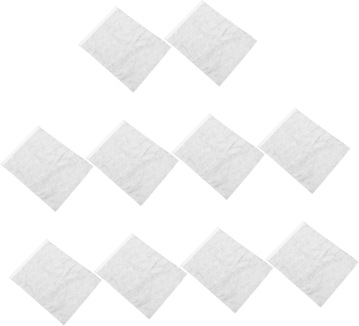 VALICLUD Non Woven Fabric Storage Bags Breathable Dust Organizer for Shoes Clothes Travel Packing and Seasonal Sorting White