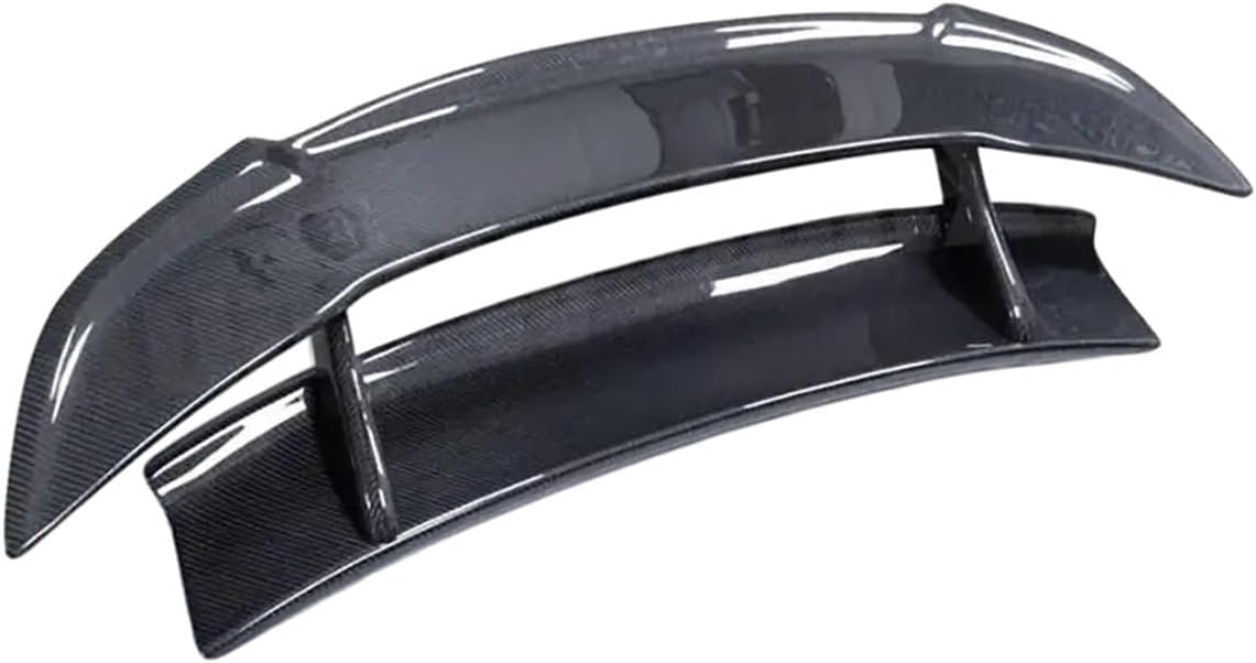 Real Carbon Fiber Rear Tail Spoiler Boot Trunk Wings Compatible for Mclaren 625C 650S MP4-12C FRP Auto Racing Car Body Kit Styling(FRP Unpainted Black)
