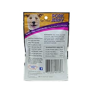   Carolina-Prime-Pork-Jerky-Dog-Treats-6oz-Pack-of-3