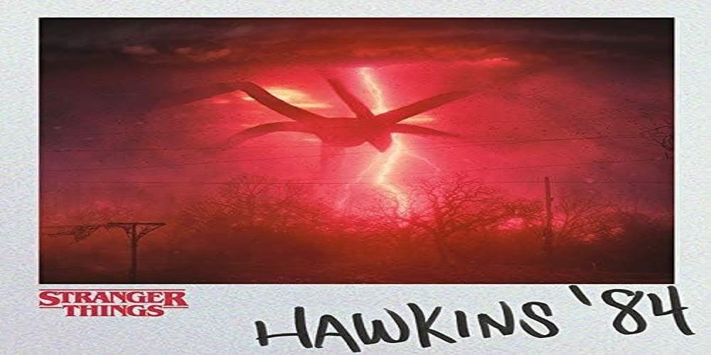 Pyramid Rouge Canvas Poster Stranger Things - Hawkins 84