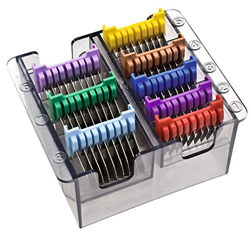 Rotschopf24 EDITION: Moser Tierschermaschine R33 Adjustable + 8 Edelstahl-Aufsteckkämme + Tasche. Made in Germany!