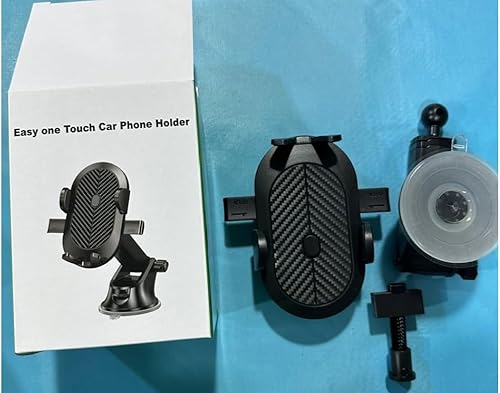 Miniatura 9 de NuTecH - Soporte telescópico universal para salpicadero de salpicadero para parabrisas con ventosa, clip de ventilación de aire, montaje de