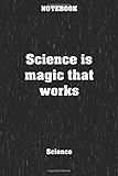 Photo Gallery science is magic that works: high quality ruled journal. standard size 6”x9”, 120 lined pages (60 sheets). Photo Gallery science is magic that works: high quality ruled journal. standard size 6”x9”, 120 lined pages (60 sheets).