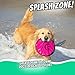 Hyper Pet Flippy Flopper Dog Frisbee Interactive Dog Toys [Flying Disc Fetch Toy Floats in Water & Safe on Teeth] (Colors Will Vary), Multicolor, 9