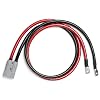 Spartan Power 2 AWG 10 Foot Battery Cable Quick Connector SP120A and 3/8" Ring Terminal