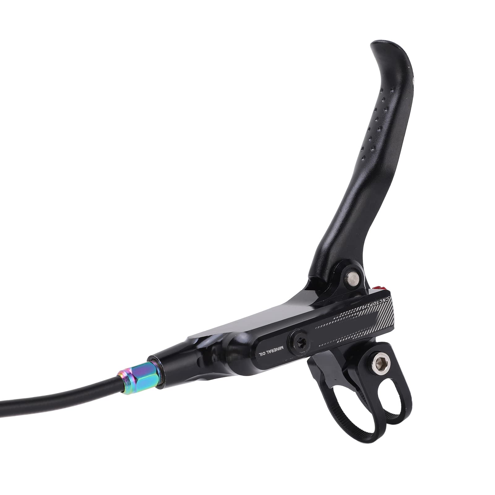 MEIJUN vélo arrière huile frein à disque 160mm Rotor étrier hydraulique frein à disque étriers (Noire)