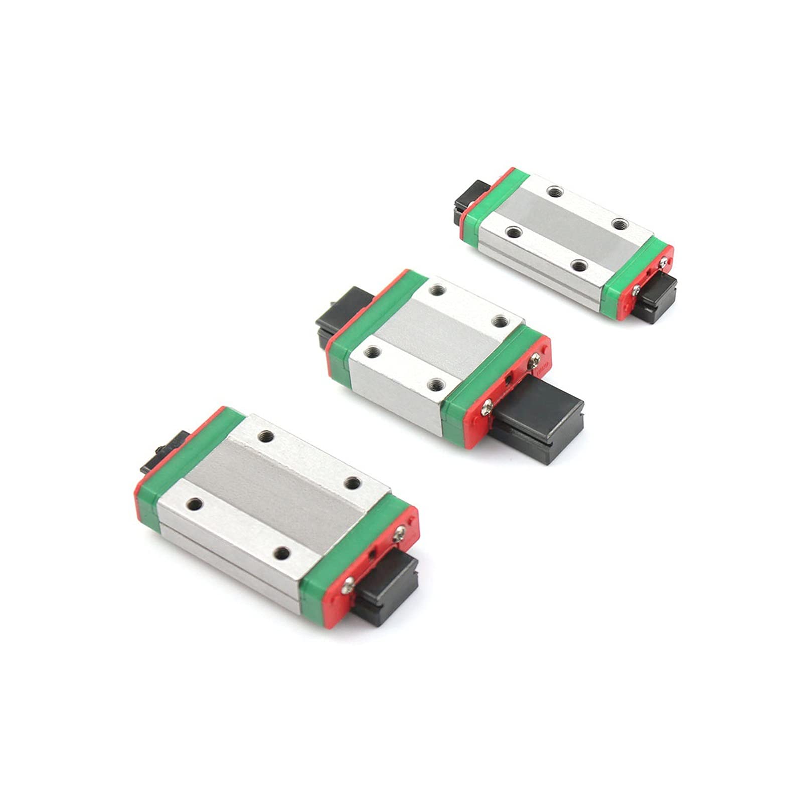 Glissière De Rail Linéaire Miniature, Chariot De Guidage MGN9H MGN12H MGN15H for Pièces CNC, Rail De Guidage 2 Pièces(MGN15H,300mm)