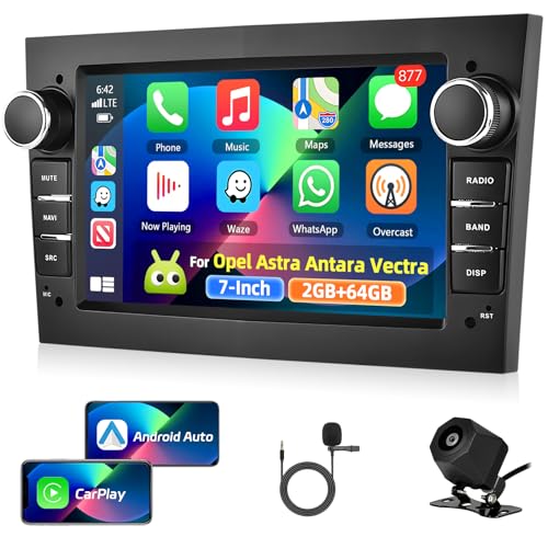 【Link mirror wireless e touchscreen HD 7 '' HD】 Goditi la riproduzione e la navigazione dei media senza soluzione di continuità con un touchscreen HD da 7 