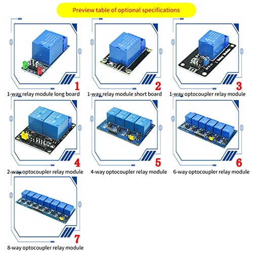 Módulo de relé 250VAC 125VAC KY-019 de salida DC 5V y 1 vía 5