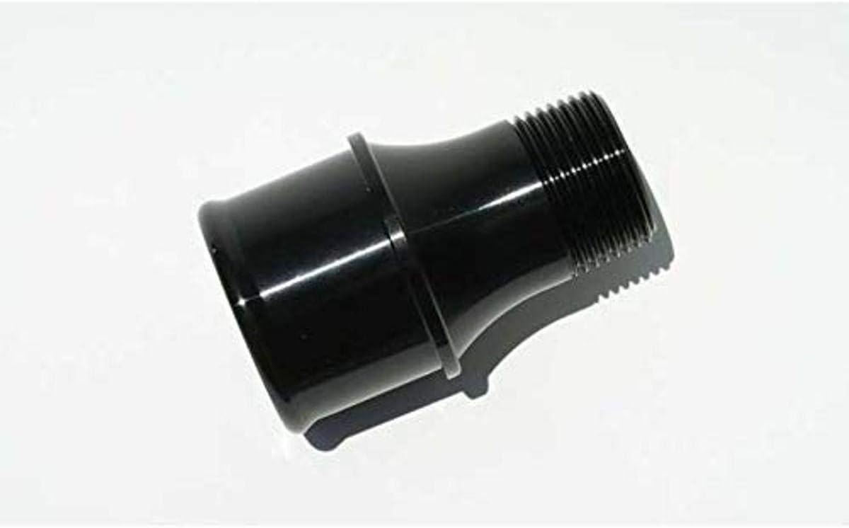Meziere WP1175S Black 1.75" Hose Water Pump Fitting