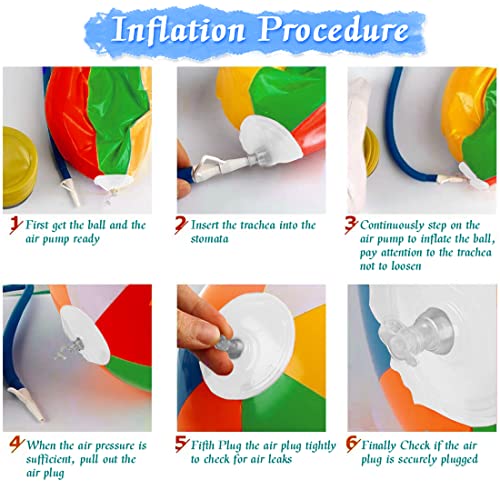 Umuaccan Beach Ball 12 Pack -12" Beach Balls For Kids - Beach Toys For Kids & Toddlers , Pool Games, Pool Toy - Bulk Hawaiian Tropical Theme Party Decorations Favors Supplies #TOP3