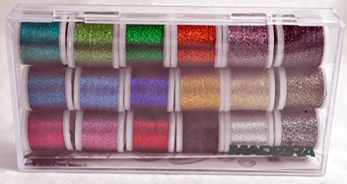Madeira 18 Spool Gift Box Supertwist Metallic miniatura 1