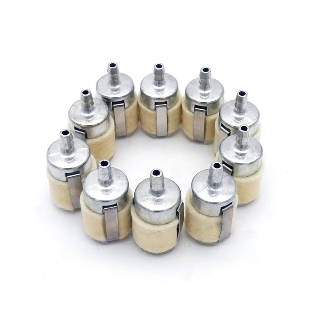 Filtro de Combustible algodón Apto for desbrozadora, Motosierra y sinfín(20 PCS)