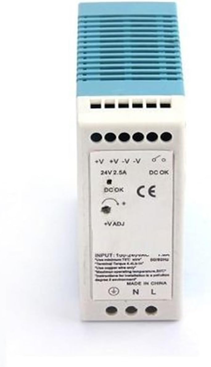 MDR-60 Series MDR-60-5 MDR-60-12 MDR-60-24 MDR-60-48 Single Output Rail Power Supply 5V 12V 15V 24V(OneColor)
