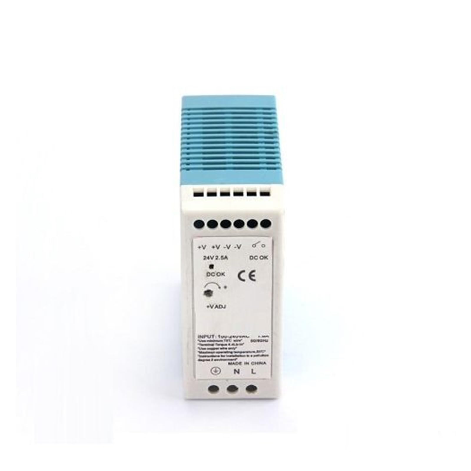 HYUJNAFZR MDR-60 Series MDR-60-5 MDR-60-12 MDR-60-24 MDR-60-48 Single Output Rail Power Supply 5V 12V 15V 24V(24V)