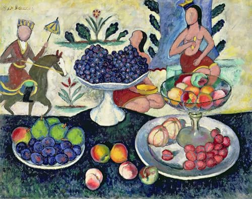 Tableau nature morte aux fruits de Ilya Mashkov pour illuminer les murs de votre salle à manger