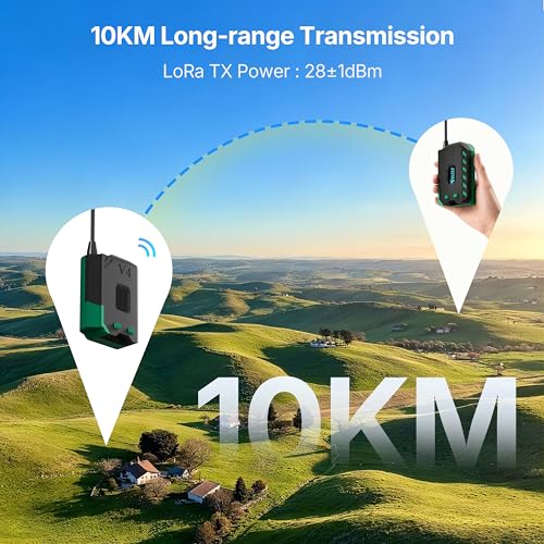 Image of Heltec 2 Pack WiFi LoRa 32 V4 with OLED Display 27dBm ESP32-S3 SX1262 Complete Battery Casing Kit for Meshtastic IoT Arduino (2-Pack 3000mAh Battery+Antenna+Case)