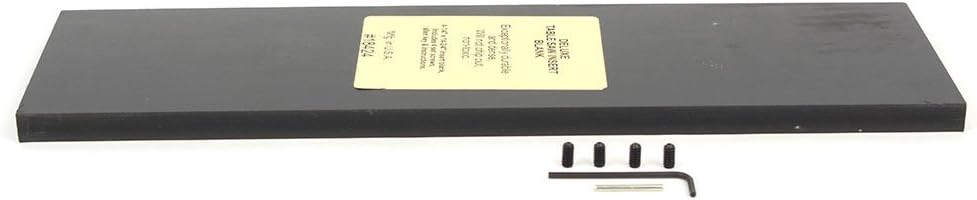 Big Horn 18424 4-1/4 x 14-3/4 Inch Deluxe Blank Insert W/Screws and Key