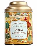 Sancha Tea Boutique, Tulsi Grüner Tee, Yoga-Tee, Immunitätssteigerung (100 x 3 Tassen), 100 % Rainforest Alliance zertifiziert, Grüner Tee Immunität, Tulsi Tea Detox