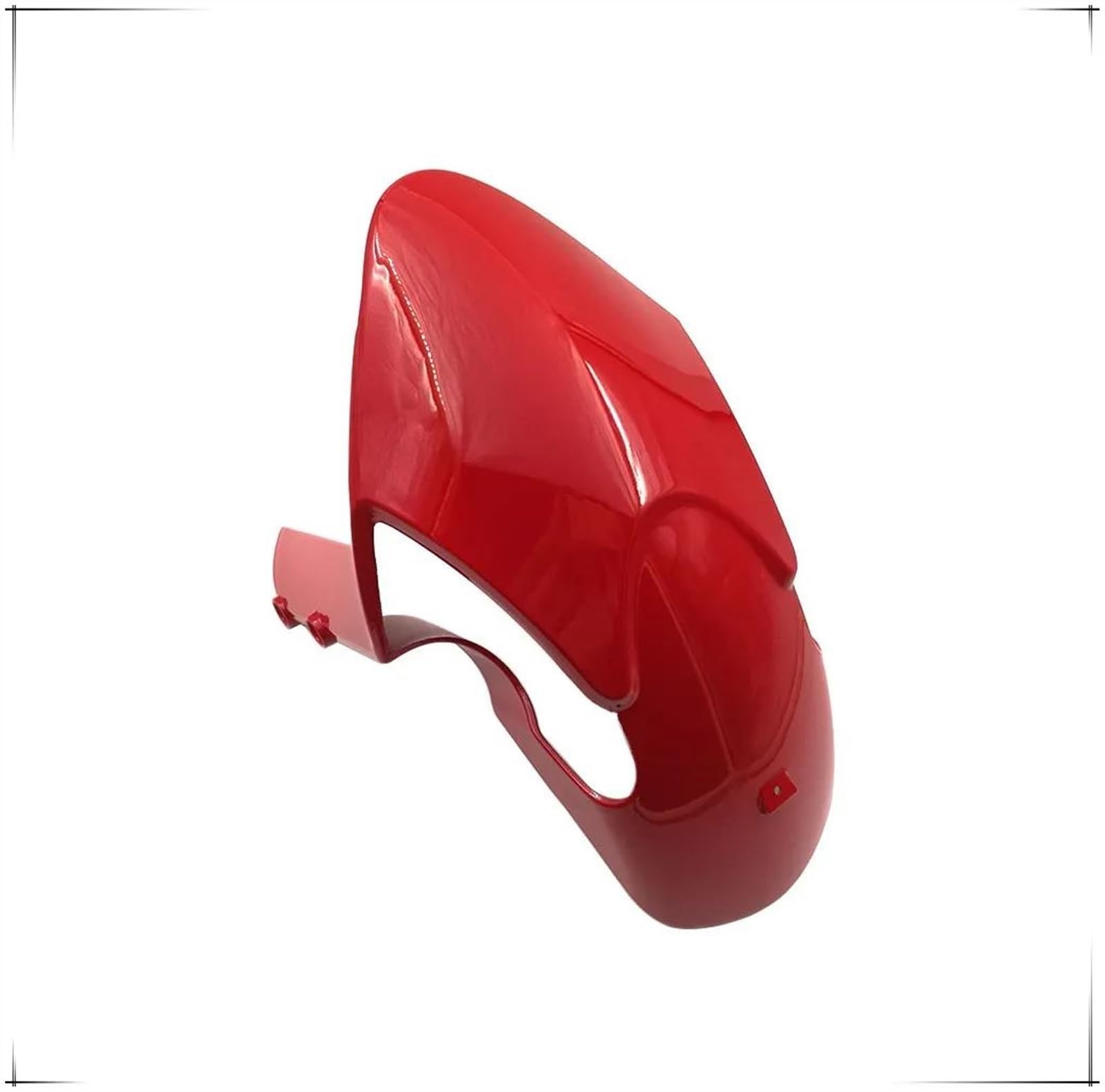 Guardabarros Delantero para Rueda De Motocicleta, Protector contra Salpicaduras para Ducati Monster 696 795 796 1200 S4R 1100 1100S EVO Barro Guardabarros(Rojo)