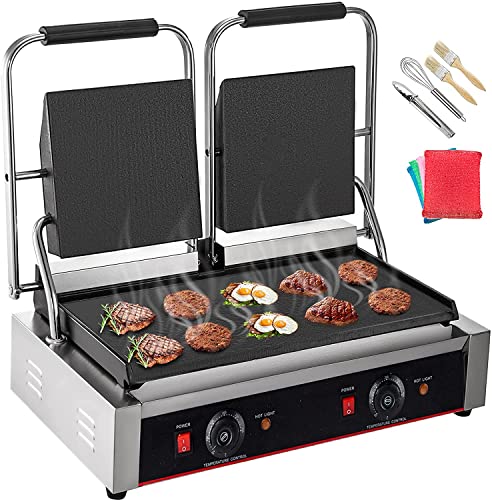 Ubuy Sandwich Panini Grill Machine Stainless Steel Panini Press