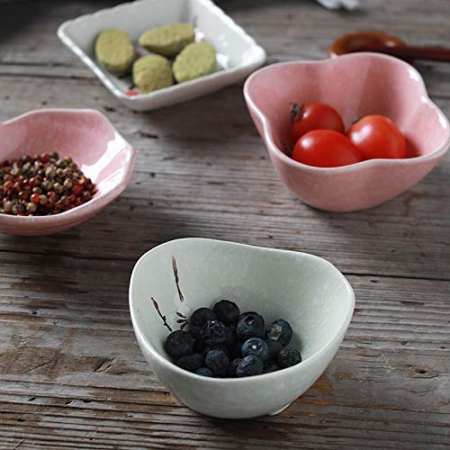 Plato De Cerámica Mate SOCOSY 25.4 Cm - Para Ensalada, Pasta, Postres, Aperitivos