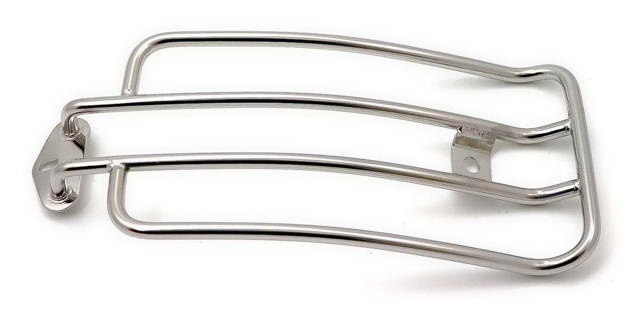 Gepäckträger Silber für Harley Davidson Dyna Street Bob 2006-2017 Wide Glide 2010-2017