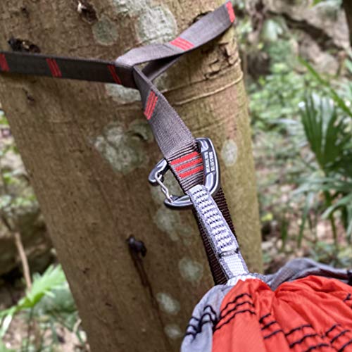 Chulim Double Camping Hammock With Tree Straps & 12Kn Aluminum Carabiners 500Lb Weight Capacity Rip-Stop Nylon Lightweight Portable Hammock For Backpacking Travel Beach Yard. #TOP1