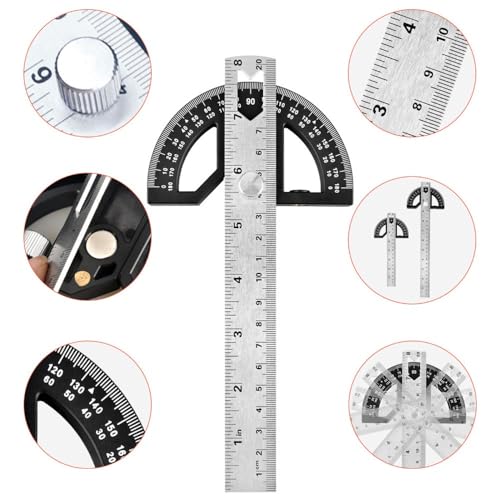 Buscador de Ángulos Ajustable 8 Pulgadas miniatura 6