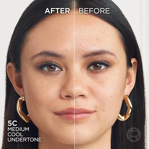 L'Oreal Paris True Match Liquid Foundation, Skincare Infused with Hyaluronic Acid, SPF 16, Available in 46 Shades, Suitable for All Skin Types, 5C Rose Sand, 30 ml - Image 6