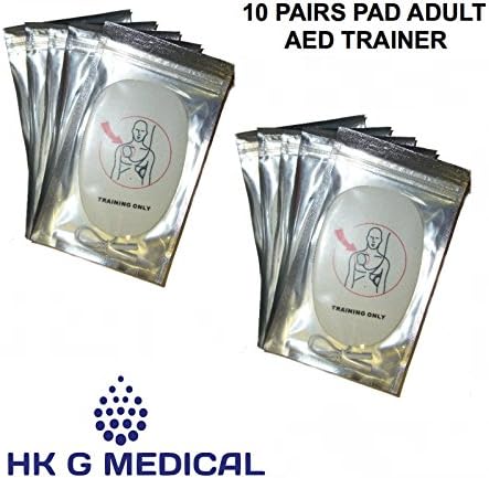 Pack 10 pairs training Pad for AED Trainer