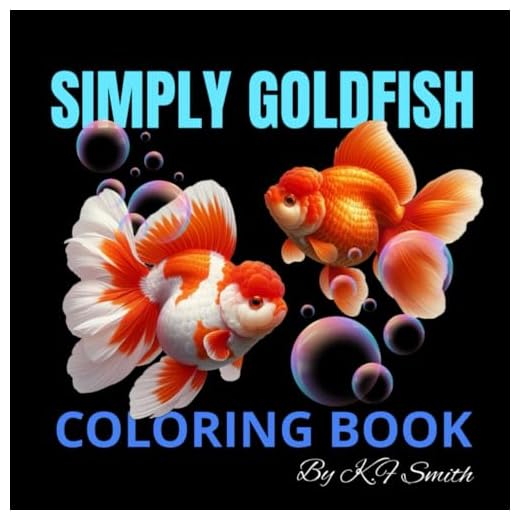 Simply Goldfish Coloring Book for All Ages
