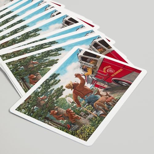 Baraja de 52 cartas Póker Smokey Bear miniatura 5
