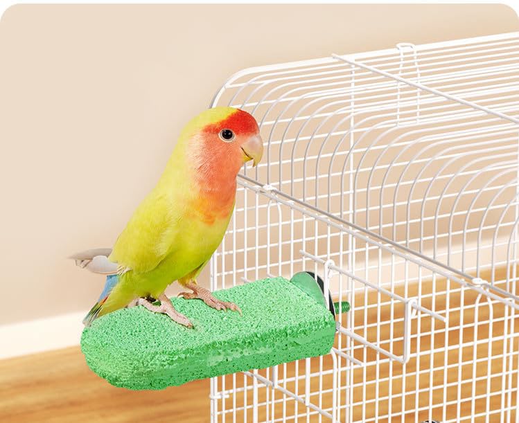 YongXiangPeng Colorful Chewable Bird Perch & Toy with Grinding Stone