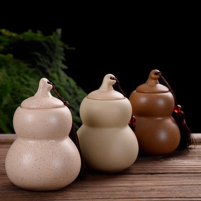 Ceramiczny słoik z zamknięciem, Fioletowy, piaskowy, ceramiczny pojemnik na herbatę z tykwy, hermetyczny słoik do przechowywania, wielokolorowy(A)