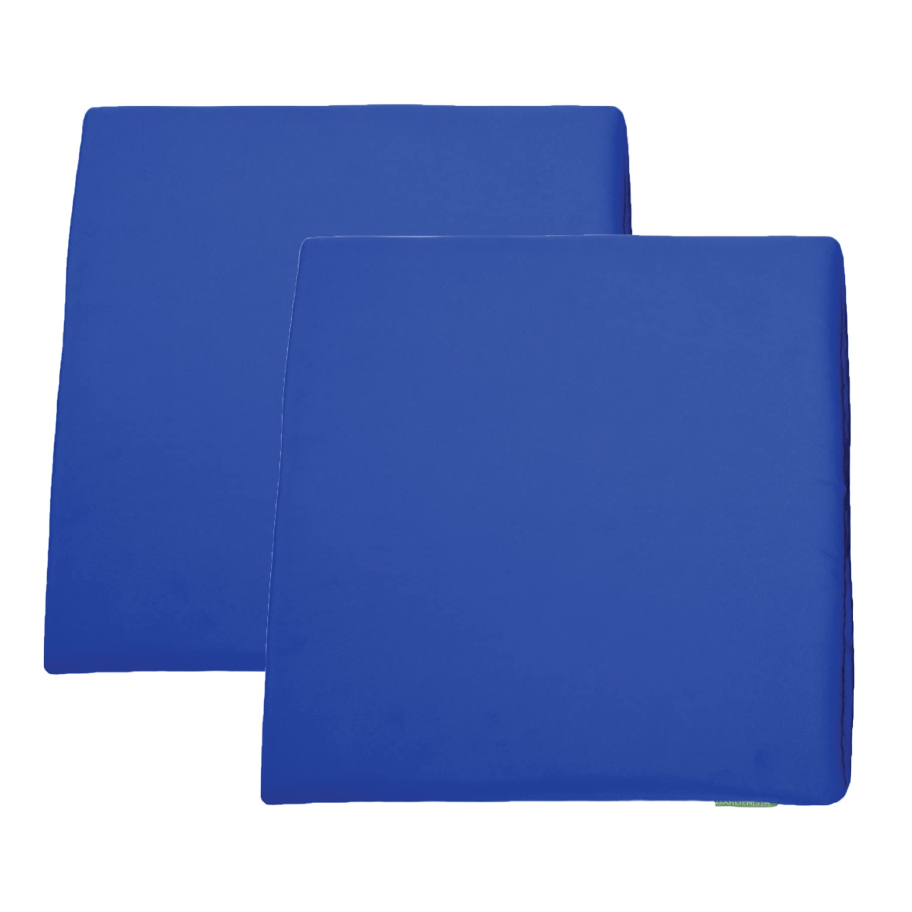 Gardenista Blue Garden Rattan Chair Cushions | Water Resistant Chair Seat Pads For Allibert California Rattan Furniture | Indoor & Outdoor Patio Furniture Cushions | Durable & Comfy (2Pcs, )