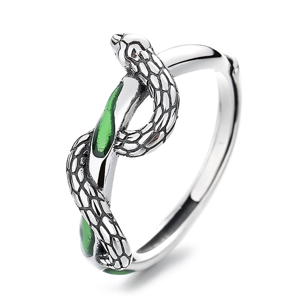 Bijoux serpent en cadeau idéal : bague et boucles d'oreilles - 7