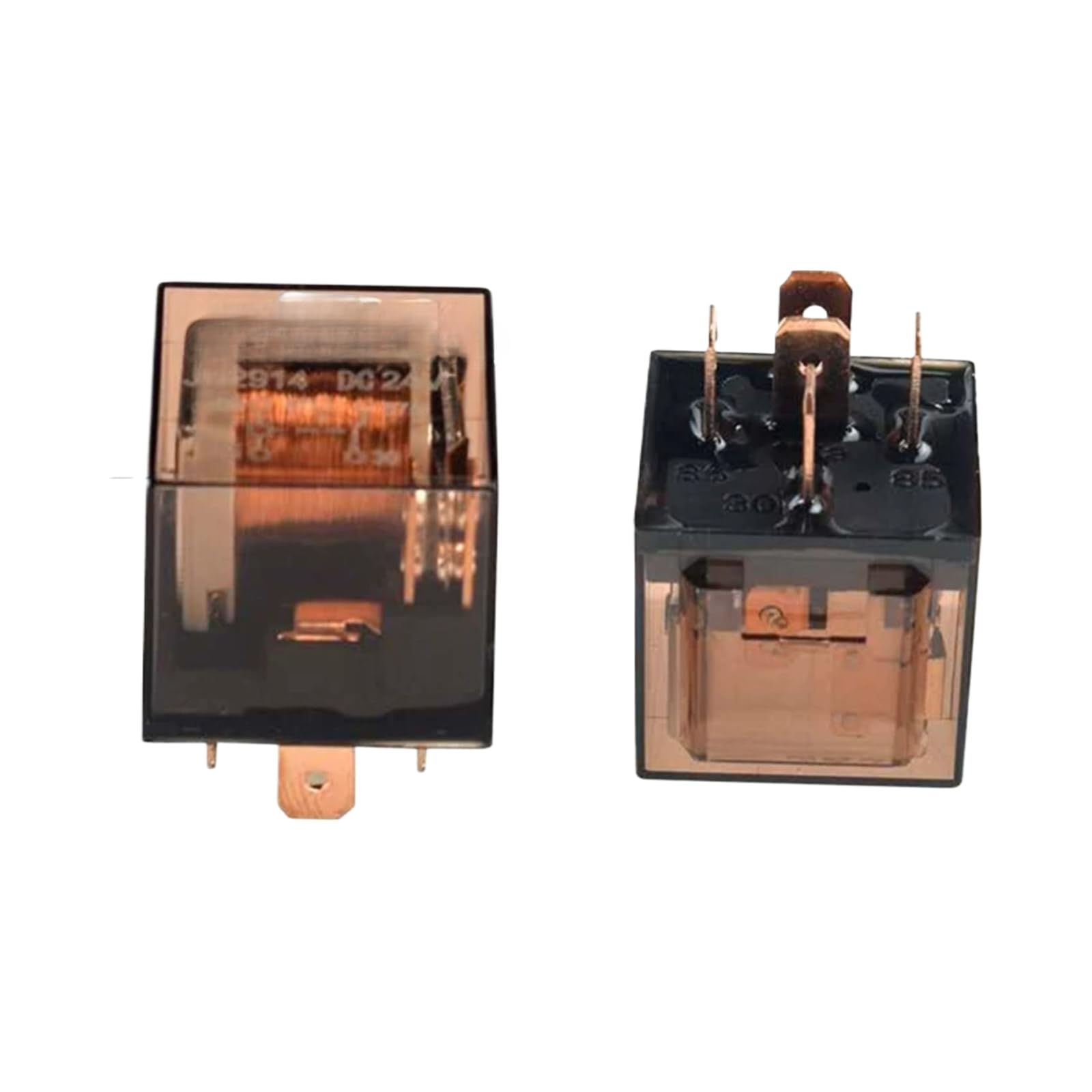 Relais 80A 5 broches 12V 24V pour commutation inverseur automobile - 2