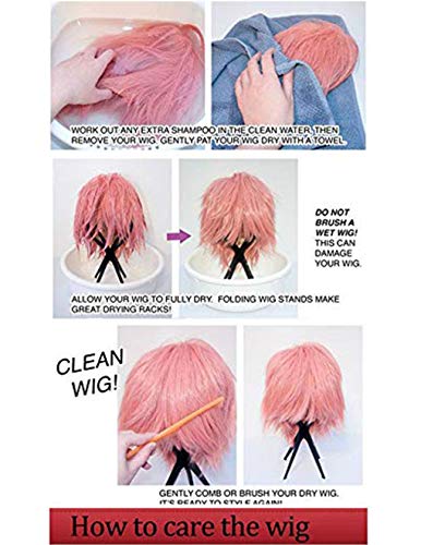 Silk-co - Parrucca corta, alla moda, a strati, per...