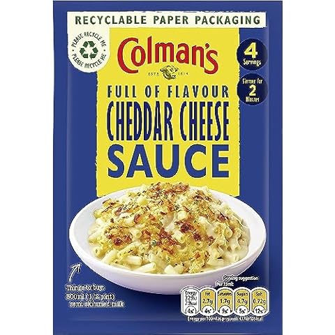Colmans Cheese Sauce Sachet 40g Cover