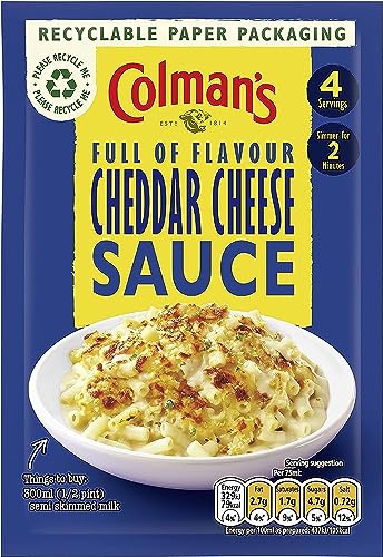 Colmans Cheddar Cheese Sauce Sachet