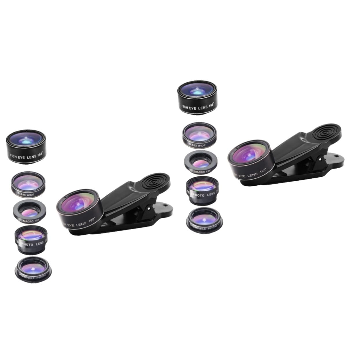 Lentilles pour smartphone macro et grand angle pour voyage - 8